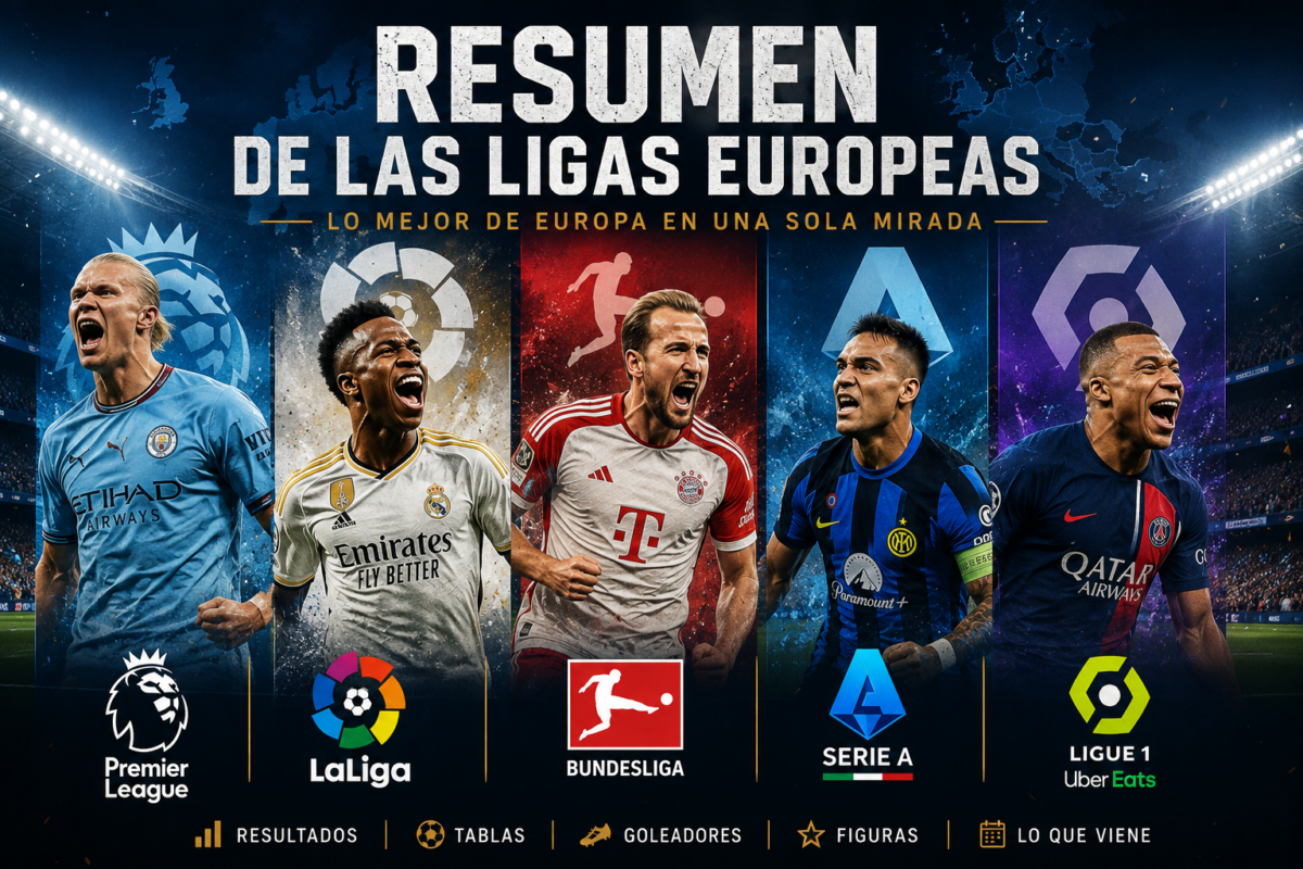 Vuelve el fútbol europeo: favoritos, sorpresas y lo que nos espera en las 5 grandes ligas